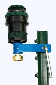 T Post Sprinkler, Orbit Half-Inch Adjustable Pattern, Gear Head Sprinkler